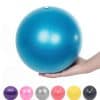 Sky blue therapy exercise ball for vision and physical therapy, used for eye exercises and ergonomic support. Monalisa Store specializes in eye care, therapy tools, and optometry accessories.