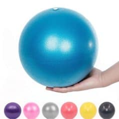 Sky blue therapy exercise ball for vision and physical therapy, used for eye exercises and ergonomic support. Monalisa Store specializes in eye care, therapy tools, and optometry accessories.