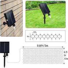 Solar-powered outdoor water fountain with solar panel and garden stake, eco-friendly garden decor, durable waterproof solar fountain pump for home landscapes and backyard landscaping, black solar panel design.