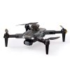 High-tech gray drone with camera and propellers, designed for aerial photography and videography, featuring advanced stabilization and long battery life for professional use.