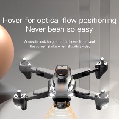 Hover for optical flow positioning drone, easy to control with accurate lock height and stable hover to prevent screen shake during shooting videos.