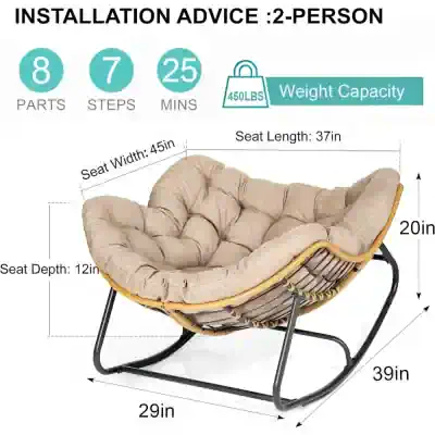 Comfortable cushioned lounge chair with metal frame, ideal for relaxing or medical purposes, featuring specified dimensions and weight capacity for enhanced comfort and support.