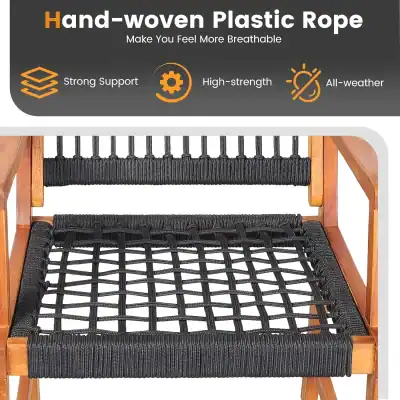 Durable hand-woven plastic rope for chair making, outdoor furniture, and replacement, strong support, high-strength, all-weather resistant material for versatile use.
