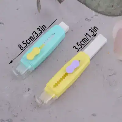 Colorful disposable razor blades with measurements, ideal for personal grooming and beauty care at Monalisa Store.