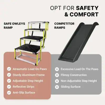 Elevated safety and comfort medical steps and ramps for clinical use and patient mobility.