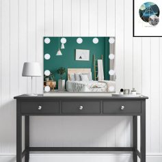 Alternative view of Hollywood LED Touch Screen Vanity Mirror with 13 Bulbs