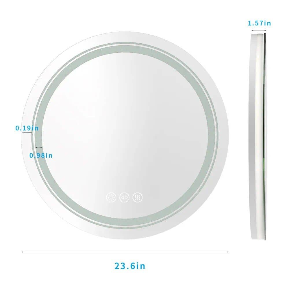 24 Inch LED Smart Vanity Mirror - Image 7