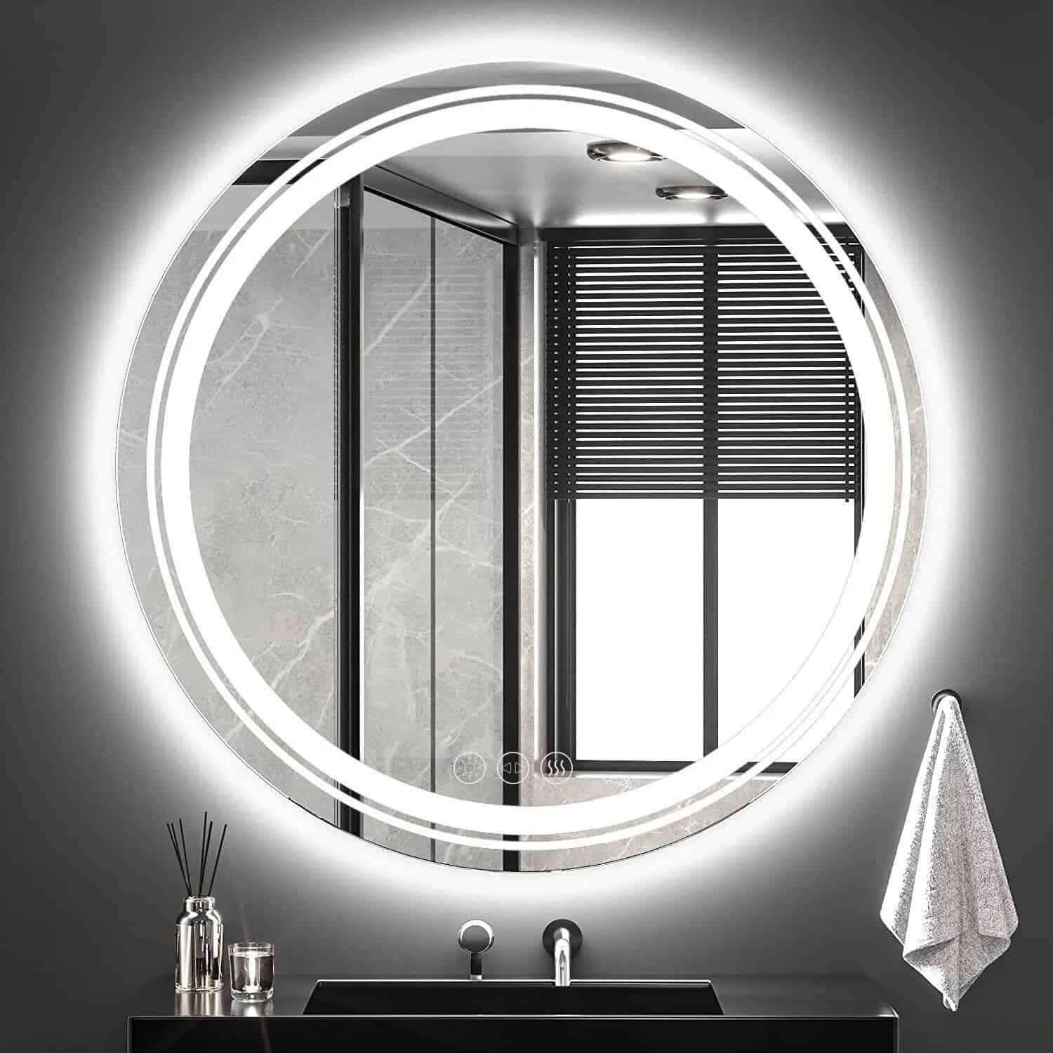 24 Inch LED Smart Vanity Mirror - Image 4
