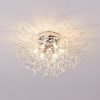 Elegant Gold/Silver Crystal LED Ceiling Light