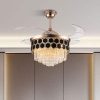 42" Crystal LED Ceiling Fan