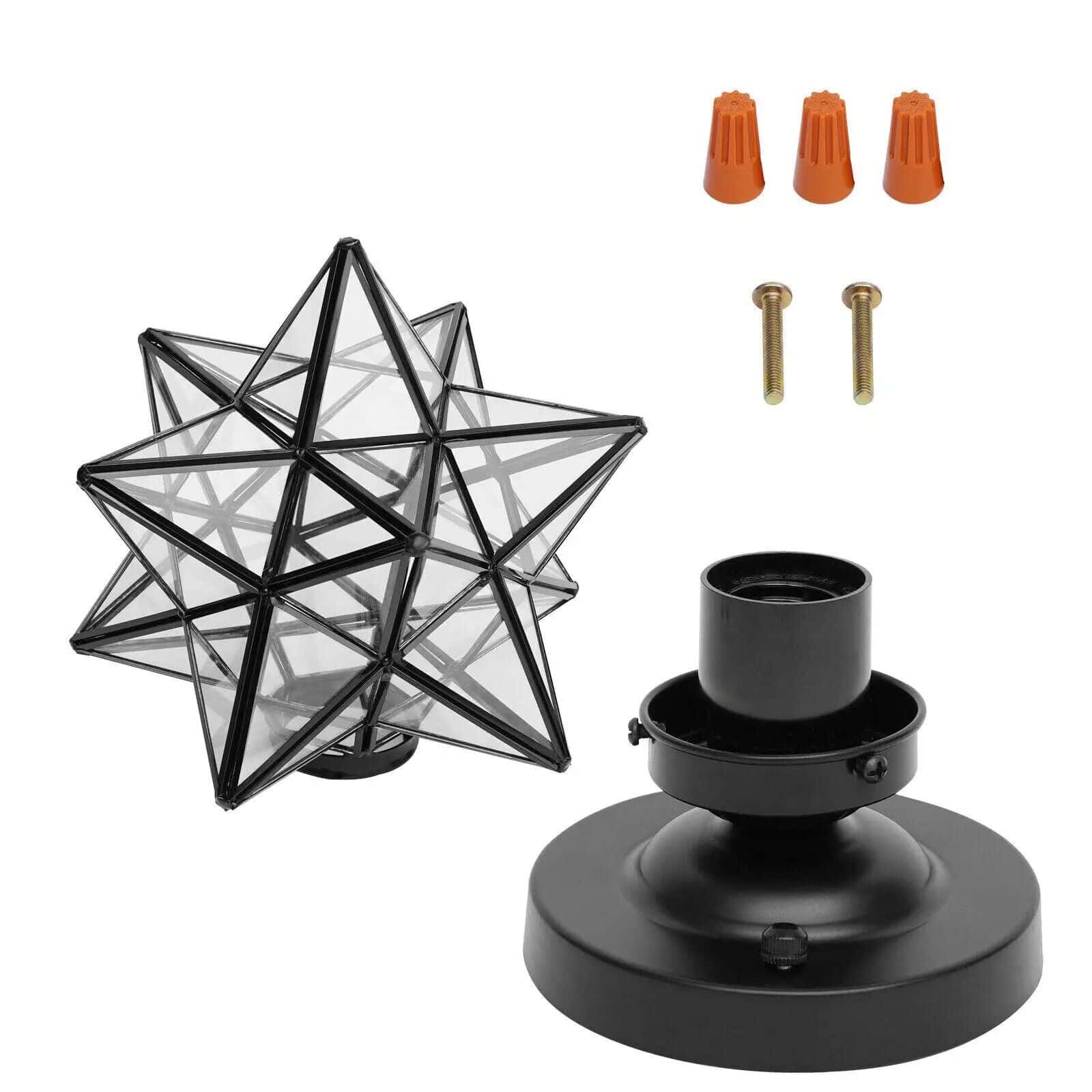 Modern Moravian Star Ceiling Light - Image 4