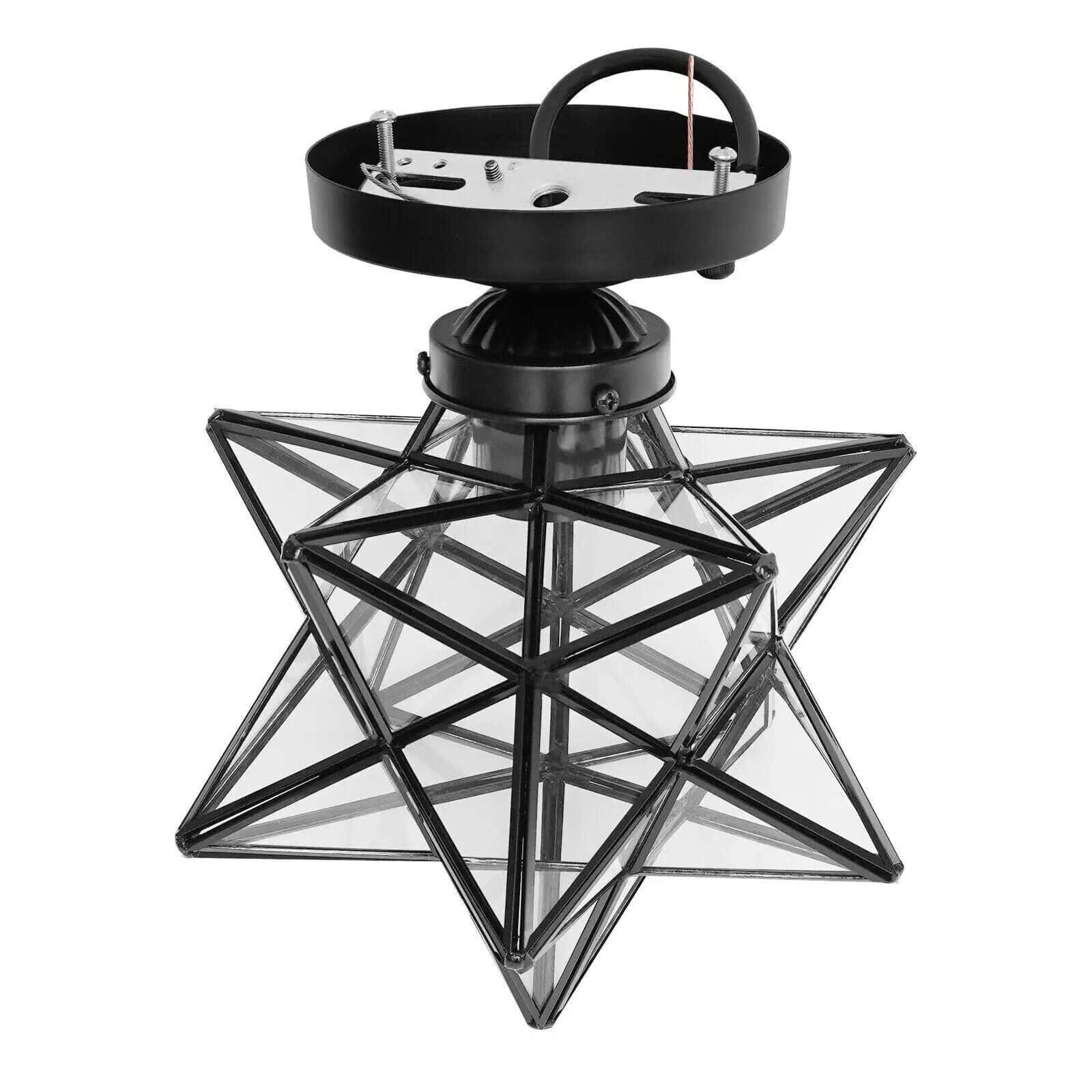 Modern Moravian Star Ceiling Light - Image 6