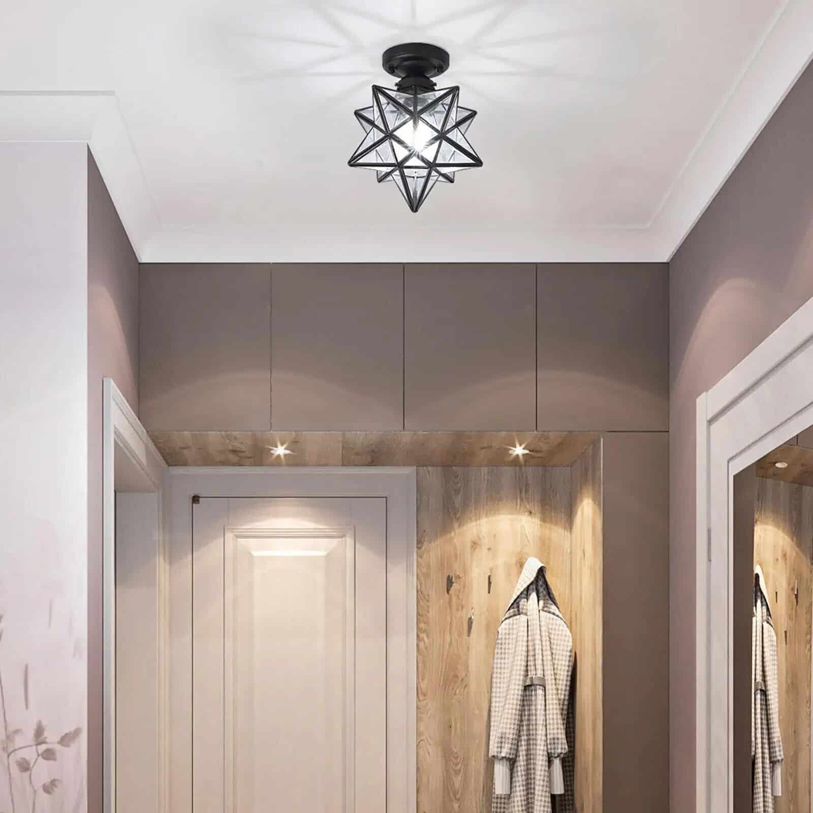 Modern Moravian Star Ceiling Light - Image 3