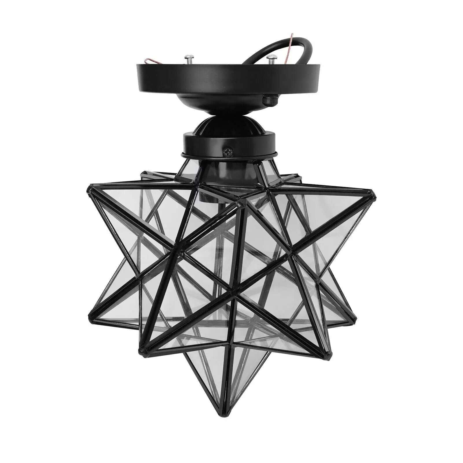 Modern Moravian Star Ceiling Light - Image 5