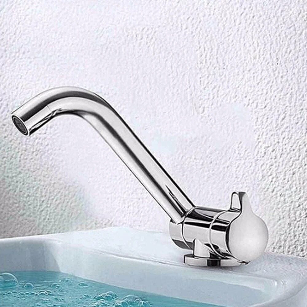 360° Rotating Foldable Hot & Cold Water Kitchen Faucet - Image 5