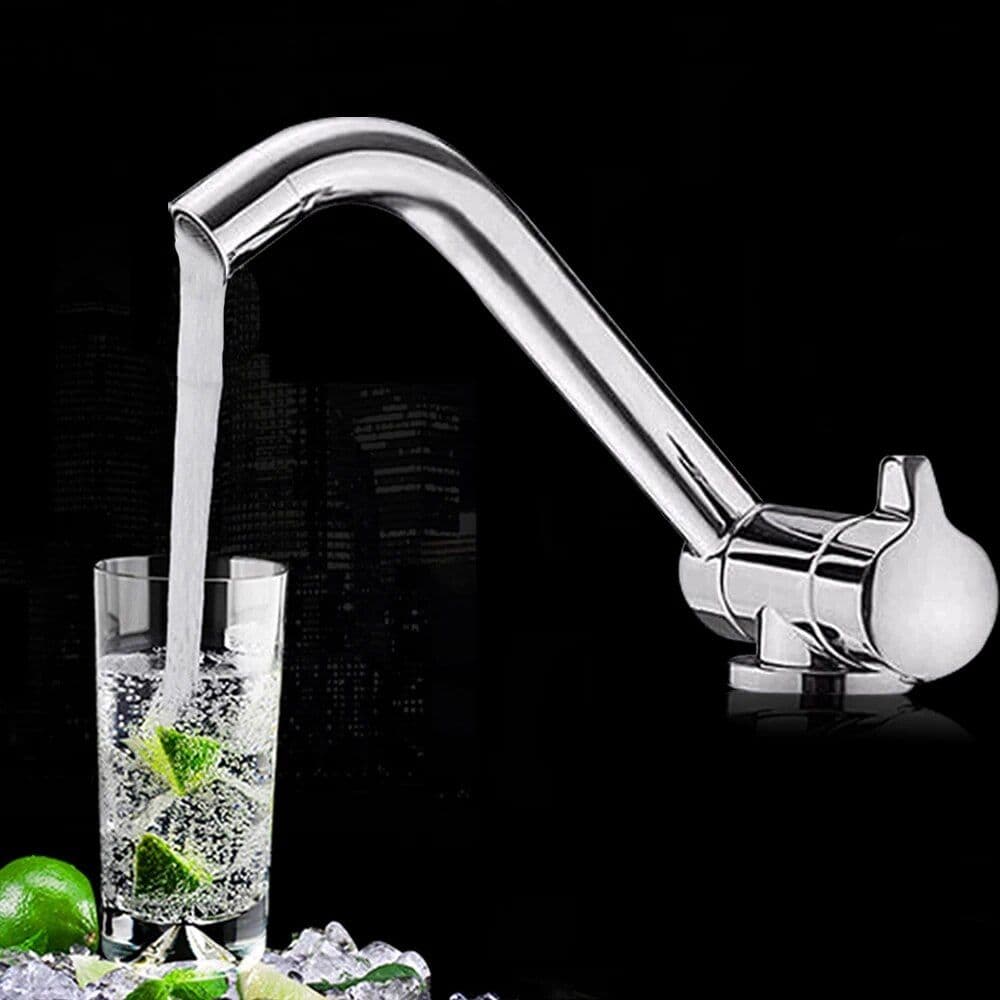 360° Rotating Foldable Hot & Cold Water Kitchen Faucet - Image 2