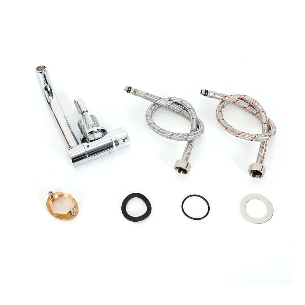 360° Rotating Foldable Hot & Cold Water Kitchen Faucet - Image 7