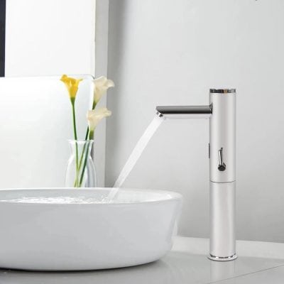 Alternative view of Chrome Touchless Sensor Bathroom Faucet