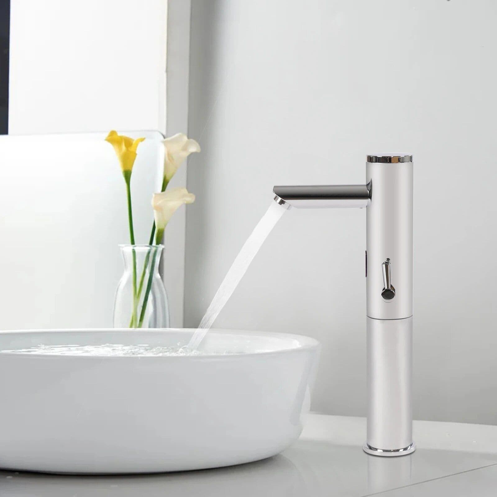 Chrome Touchless Sensor Bathroom Faucet - Image 2