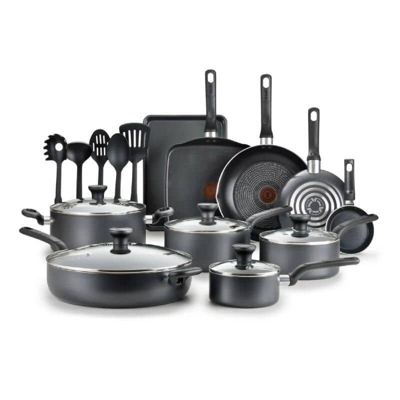20-Piece Deluxe Nonstick Cookware Set