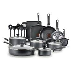 Alternative view of 20-Piece Deluxe Nonstick Cookware Set