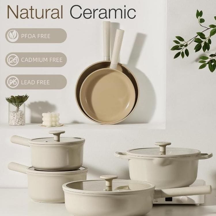 12-Piece Nonstick Ceramic Cookware Set - Image 5