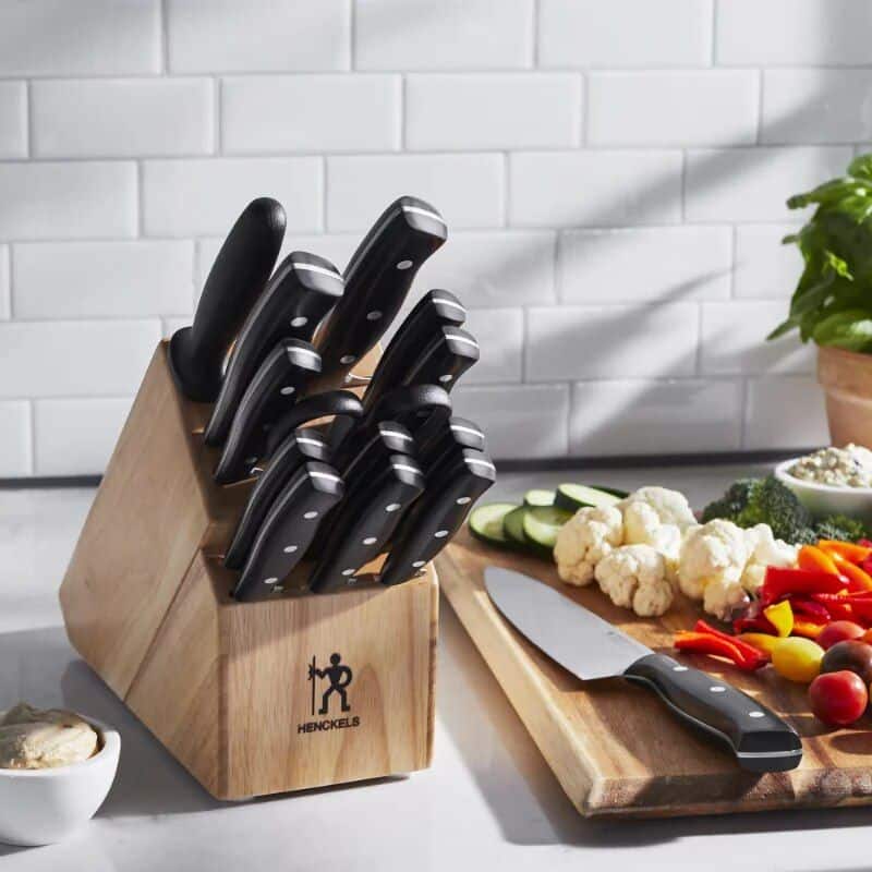 Everpoint 15-Piece Stainless Steel Knife Block Set - Image 2