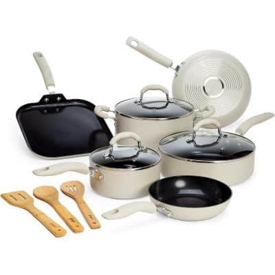 Premium Non-Stick, Diamond Reinforced Cookware Set
