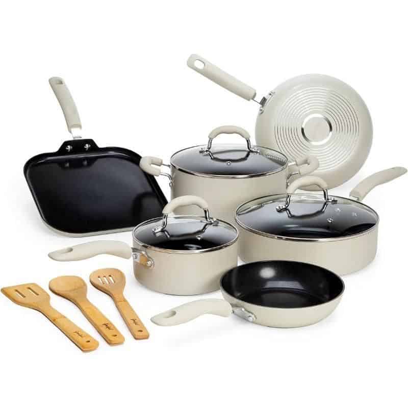 Premium Non-Stick, Diamond Reinforced Cookware Set