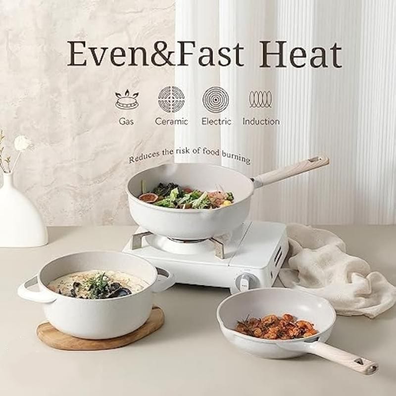 16-Piece Eco-Friendly Nonstick Cookware Set - Image 6