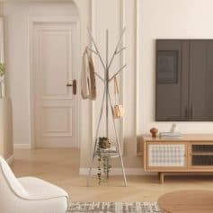 Metal Coat and Hat Stand