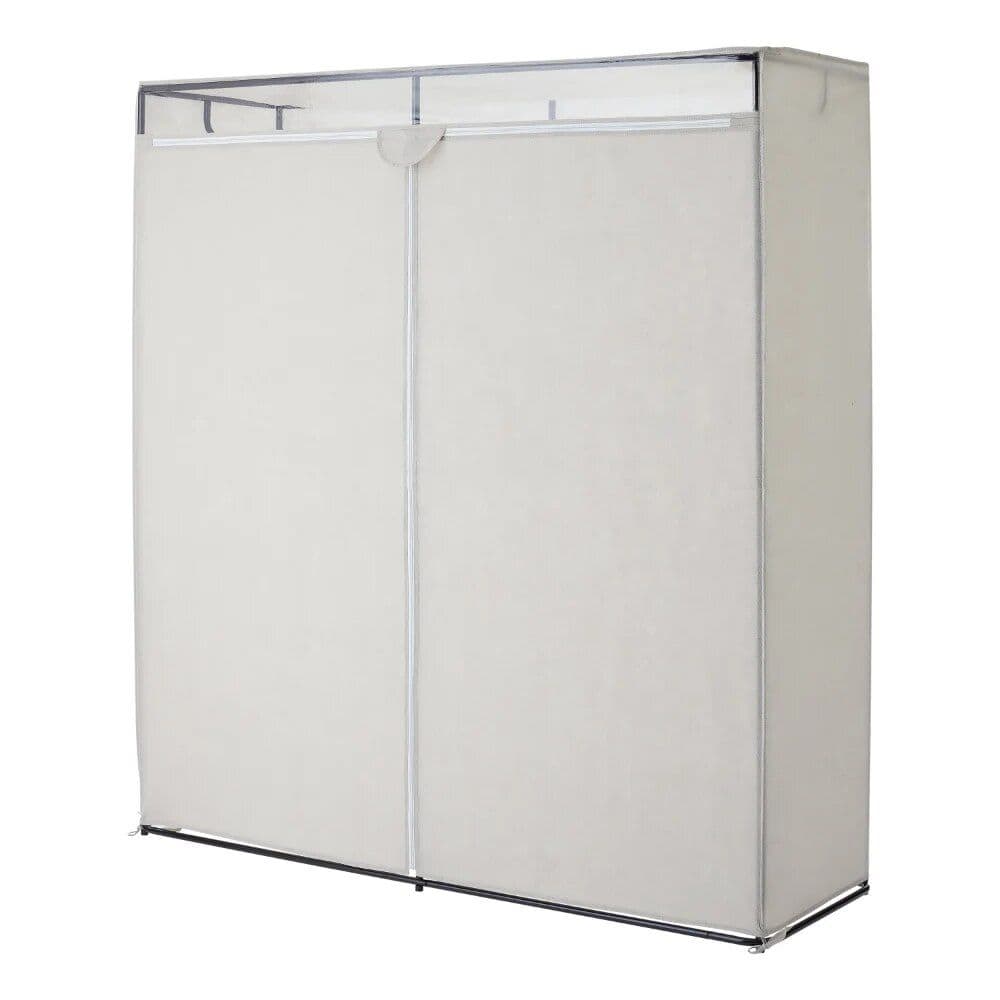Extra Wide Single Tier Steel Tube & Fabric Clothes Closet - Image 6