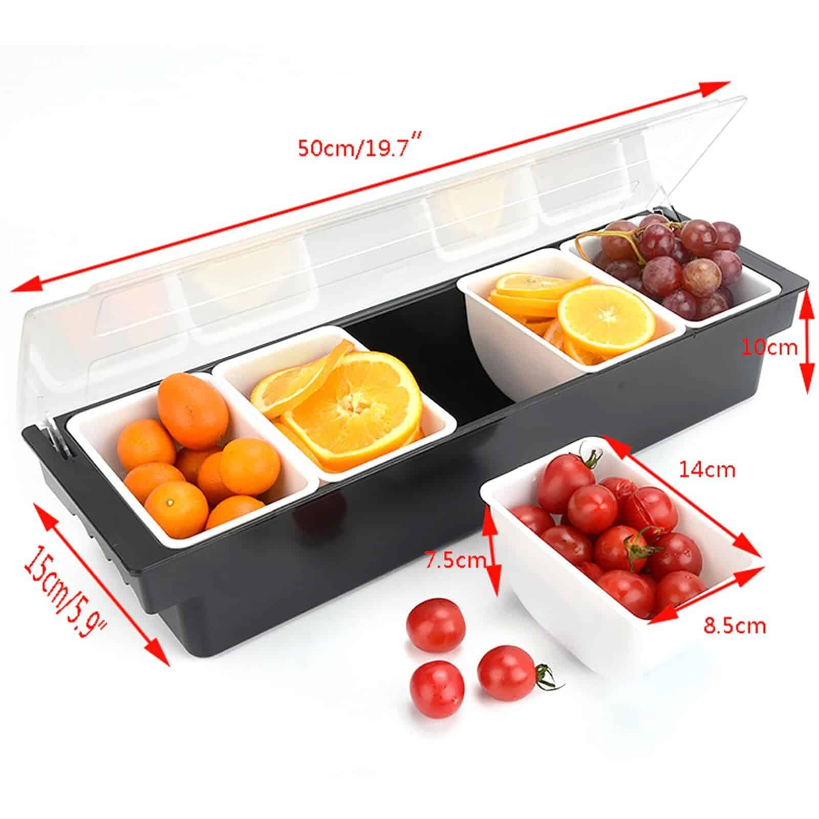 Multifunctional Fruit Box With Hinged Cover - Image 6