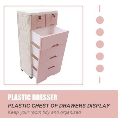 Optical Store Drawer Organizer - Plastic Chest of Drawers for Optical and Medical Supplies.
