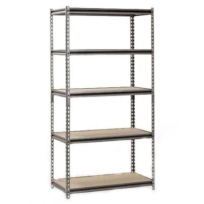 Heavy-duty metal storage rack for opt and medical supplies. Durable, multi-tier design ideal for organizing opt clinics, medical labs, or retail spaces with adjustable shelves.