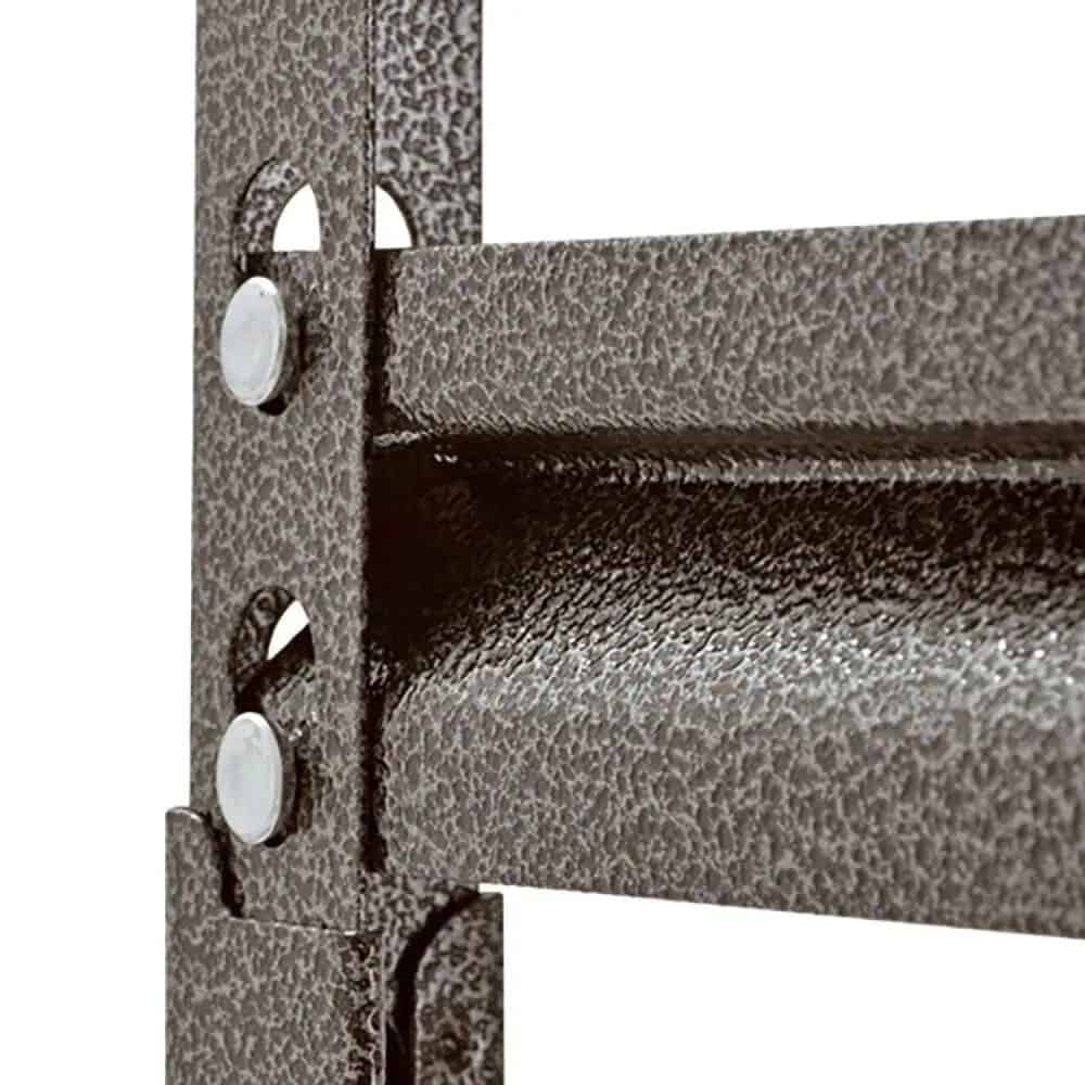 Close-up of a textured metal optical frame component showcasing durability and precision in eyeglass manufacturing. Perfect for optometry professionals seeking high-quality eyewear parts.