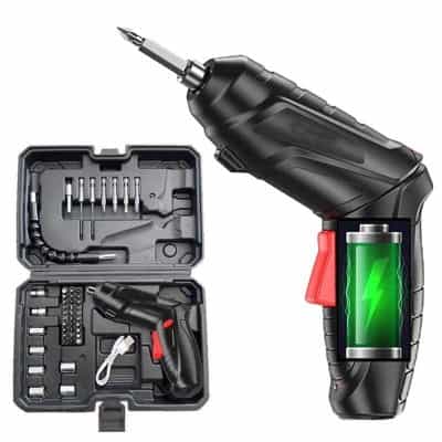 High-quality cordless electric screwdriver for precise, easy repairs, featuring interchangeable bits and ergonomic design for professional and home use. Durable, rechargeable, enhances productivity.