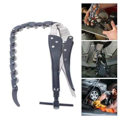 High-quality automotive engine timing chain removal tool for precise chain work. Perfect for mechanics and DIY car repairs, ensuring secure and efficient timing chain maintenance.