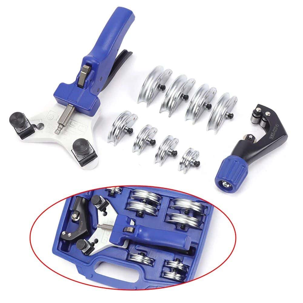 Durable optical lens repair tool kit with precision screwdrivers, magnetic tools, and replacement lenses for glasses, contact lenses, and eye care.