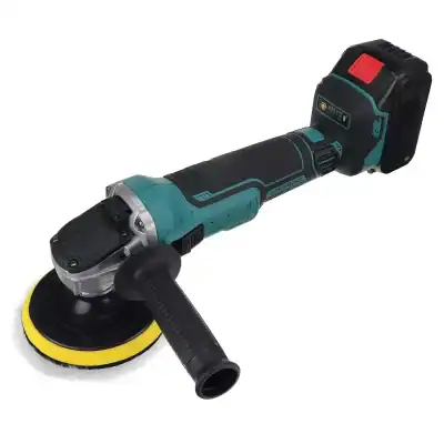 Versatile cordless electric polisher with rechargeable battery, designed for car care, detailing, and surface polishing. Compact, lightweight, and easy to handle for both professional and diy projects.