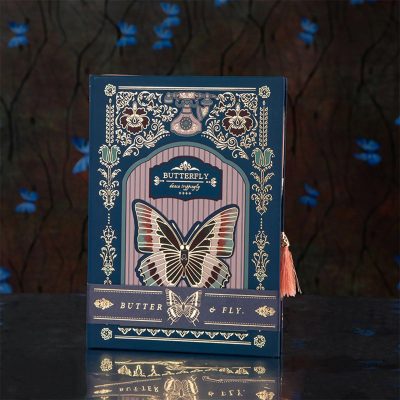 Alternative view of Classic Gothic Butterfly Series Diary Notebook