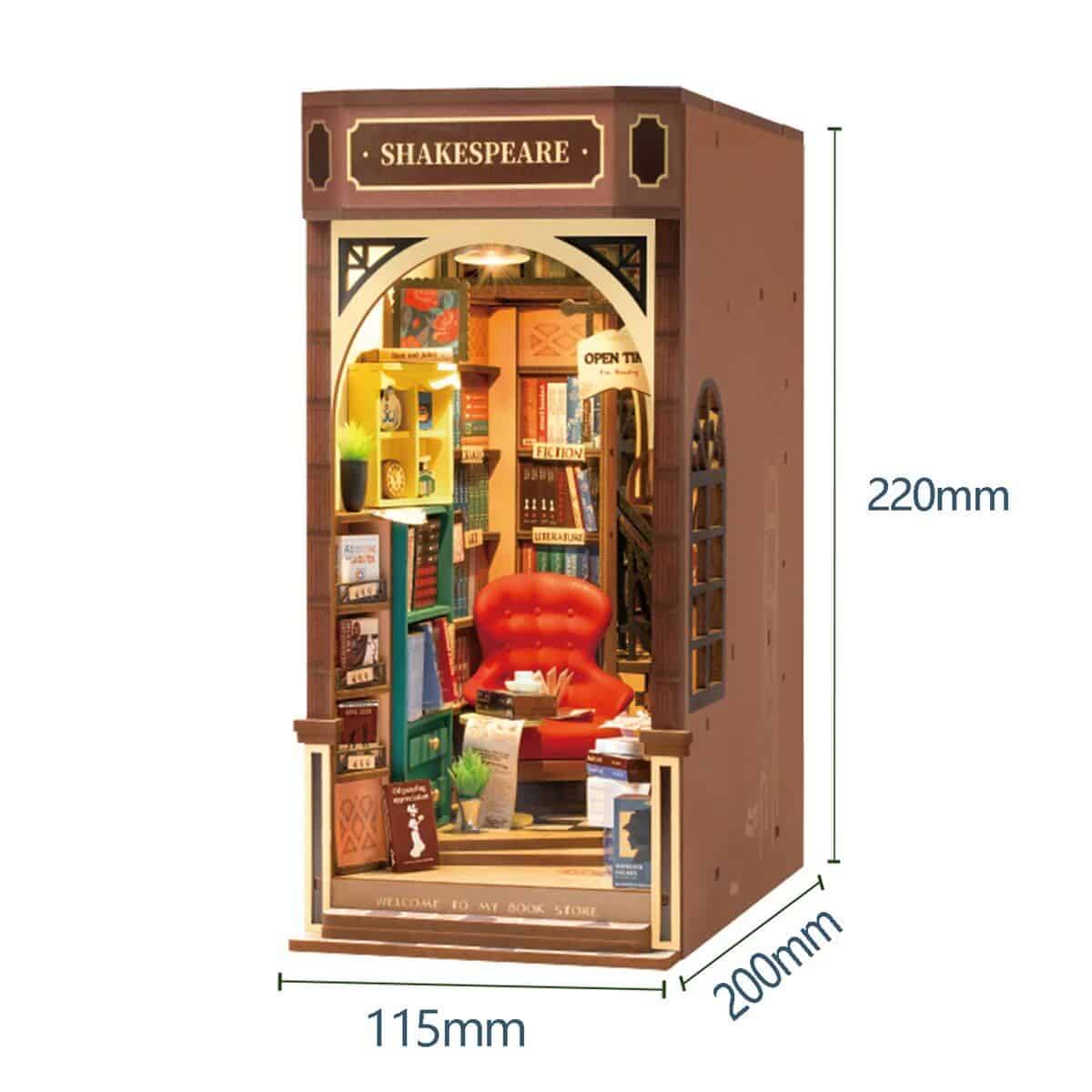 DIY Book Nook 3D Puzzle Kit - Image 6