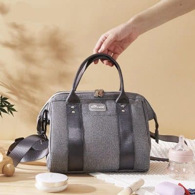Durable and fashionable diaper bag for moms, Spacious and lightweight with multiple compartments, Perfect for travel and daily use, Ideal for baby essentials.