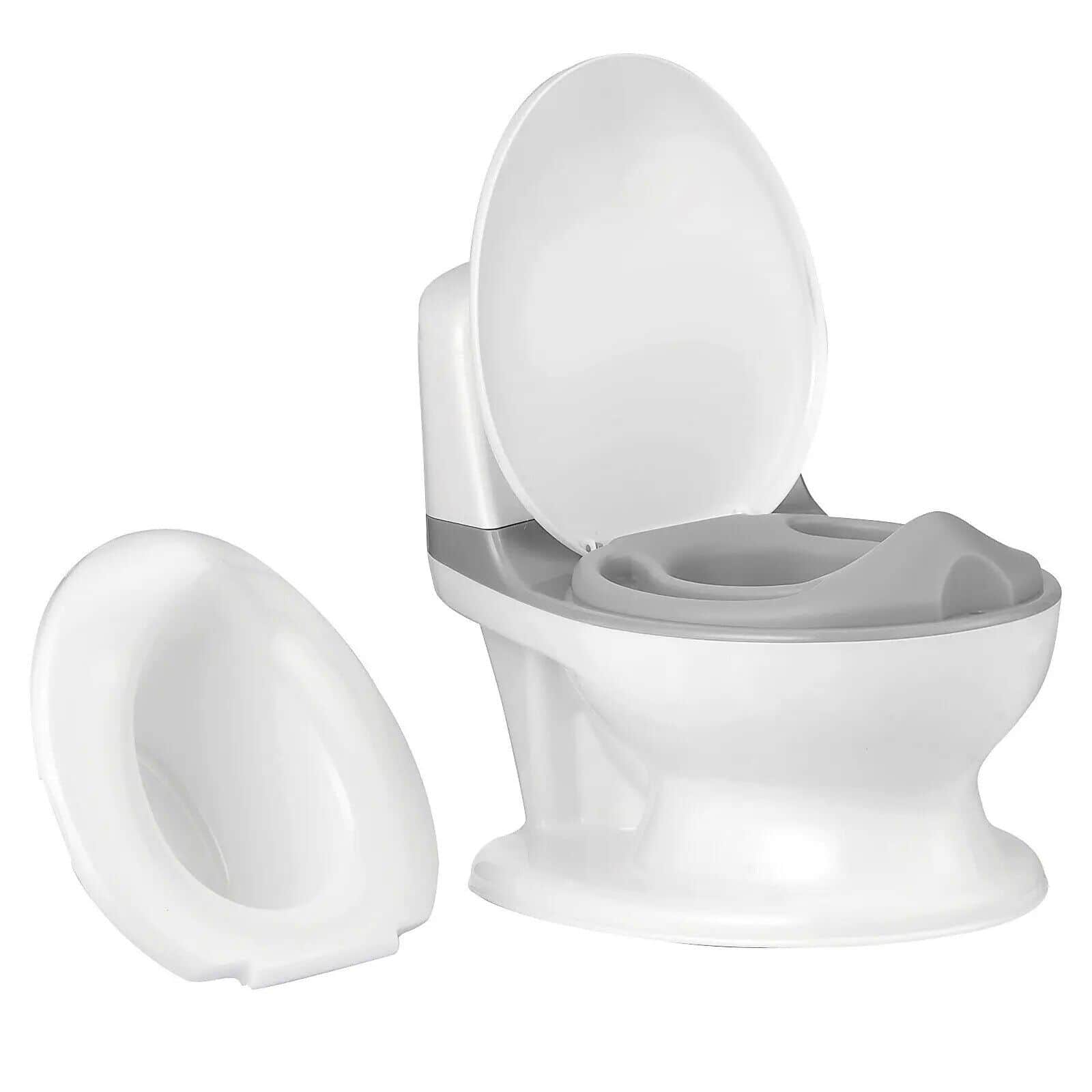 Kids Realistic Potty Training Toilet with Sound & Lighting - Image 2