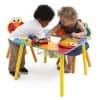 Bright Sesame Street Elmo themed kids table perfect for children’s playroom and learning activities. Spacious surface, durable construction, colorful design, great for preschoolers and toddlers.