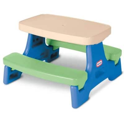 Bright blue, green, and beige kids plastic step stool ideal for bathroom and kitchen activities, featuring durable design, safety features, and perfect height for children’s daily tasks.