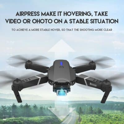 High-quality drone flying outdoors for photography and videography. Stable hover mode for precise shots on any terrain or landscape. Perfect for professional or hobbyist aerial footage.