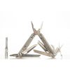 Versatile multi-tool with pliers, saw, screwdriver, and knife for repair work. Compact, durable, and ideal for maintenance, camping, and emergency tools.