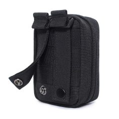 Durable black medical storage case for healthcare professionals and first responders, featuring secure zippers and multiple compartments for organizing medical tools.