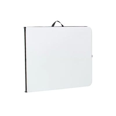 Bright white optical display case for showcasing eye lenses and glasses at Monalisa Medical Store. Ideal for optometry clinics and eyewear shops.